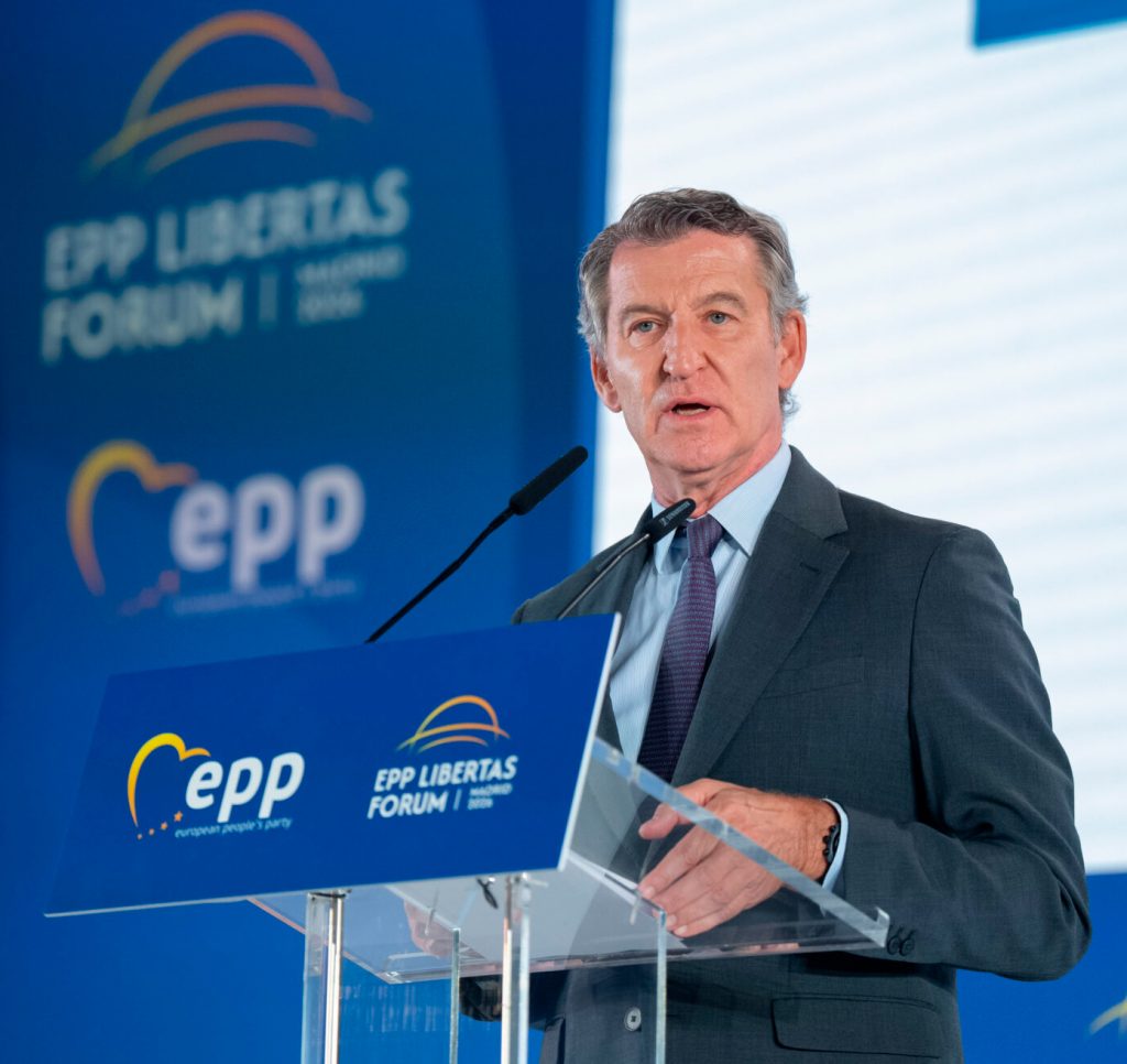 Feijóo promete un plan de "limpieza institucional" contra la “corrupción del sanchismo”